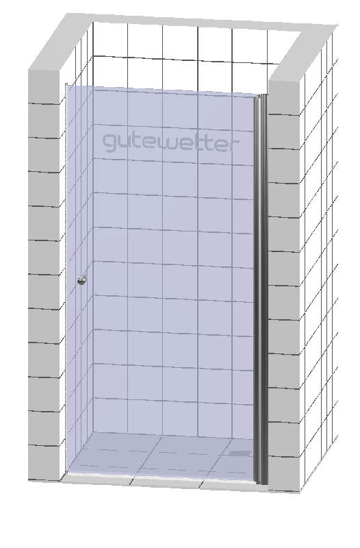 LUX Door GK-601 Дверь в нишу 80х190