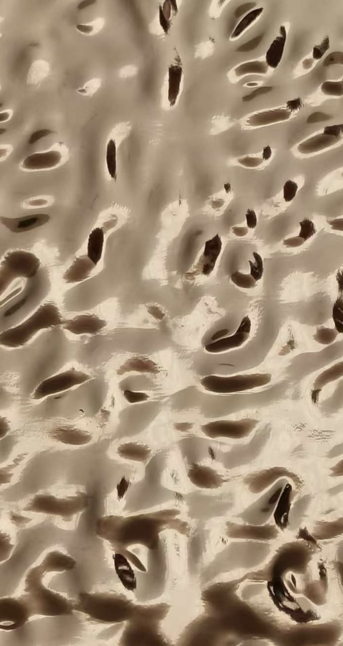 Панель из КМ Relief gold/Рельеф золотой  1100*2800*8 (1шт.=3,08 кв.м.)