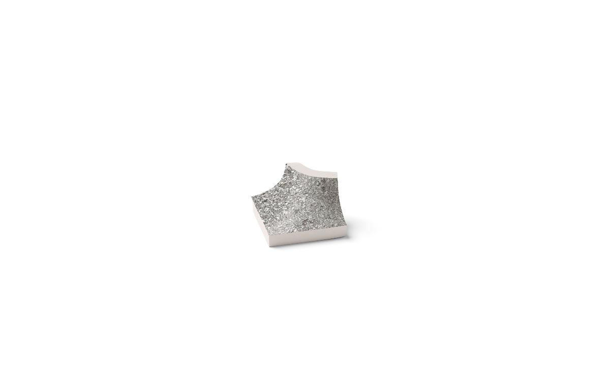 Stromboli Silver Ref. MDCA AE00 Внешний торцевой угол 6,5*6,5 cm