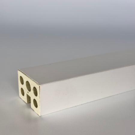 Stick classic soft white/Рейка Классика мягкий белый 2800*40*25 (1кор=24шт)