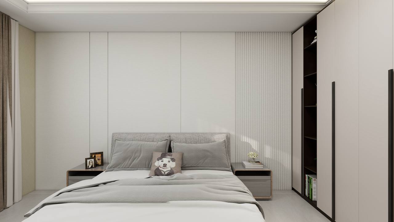 Панель из КМ Fabric White carbon matt/Полотно белый карбон матовый 1080*2800*8 (1шт.=3.024 кв.м.) connect