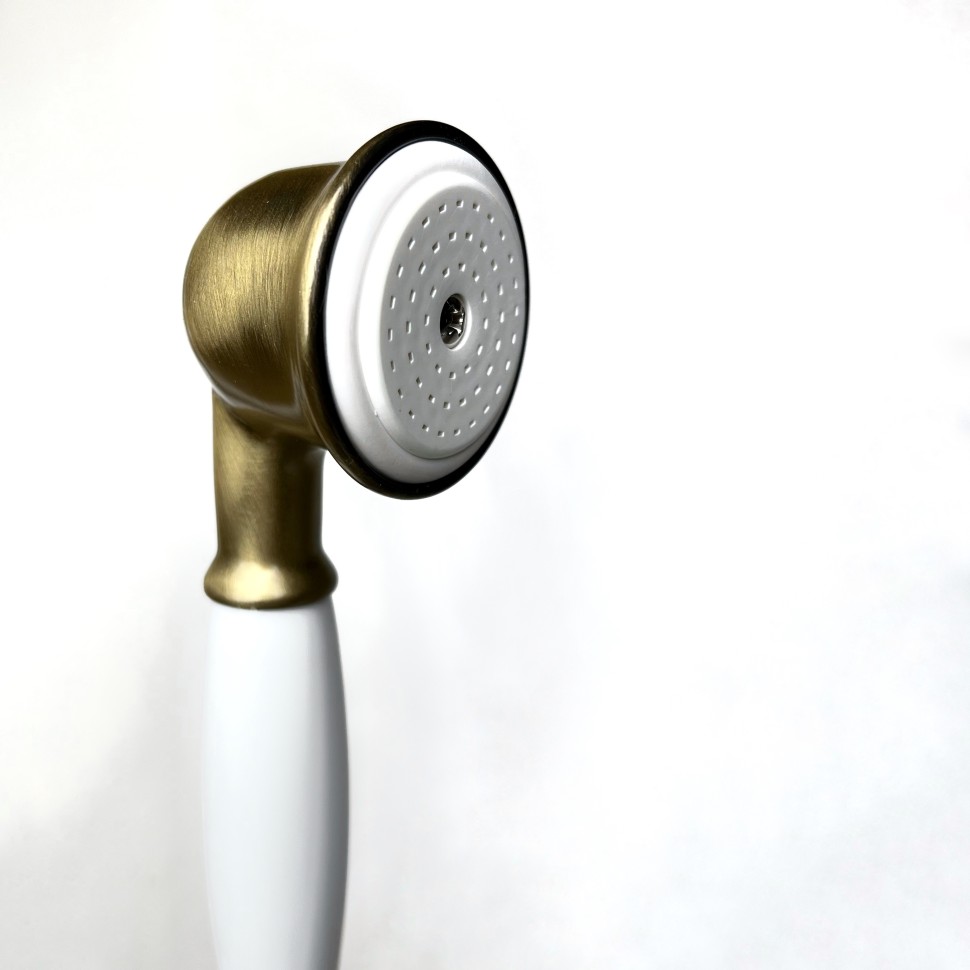 Смеситель для ванны Paini Liberty/Паини Либерти с аксессуаром, старая бронза