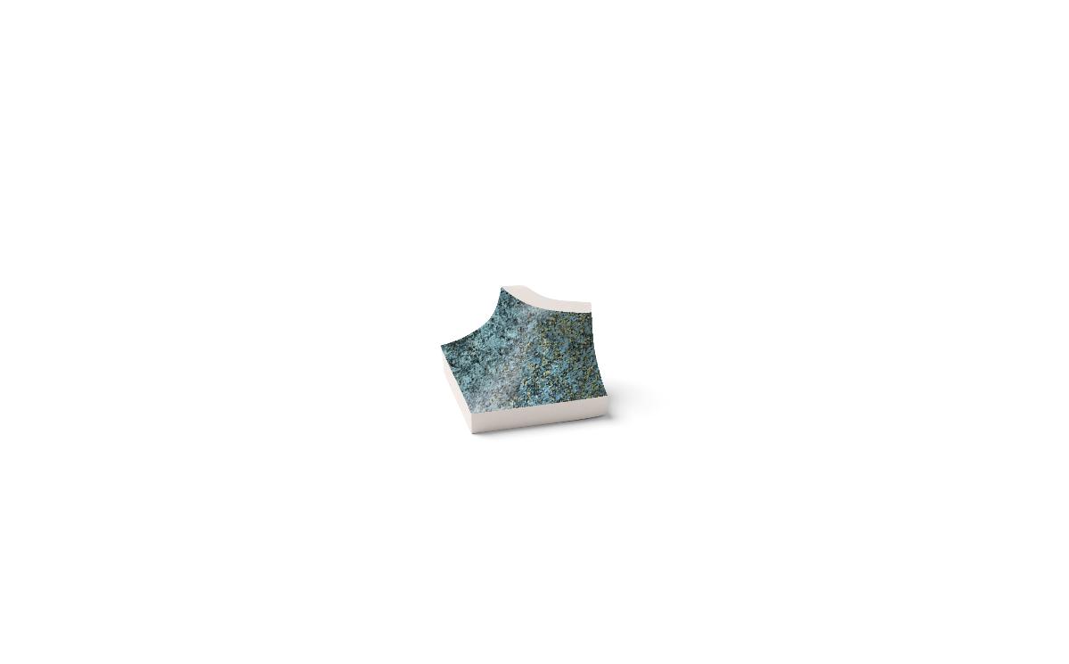 Tropic Aguamarina Ref. MDCA AE00 Внешний торцевой угол 6,5*6,5 cm