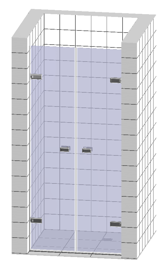 TREND DOOR GK-862 Дверь в нишу 100x200
