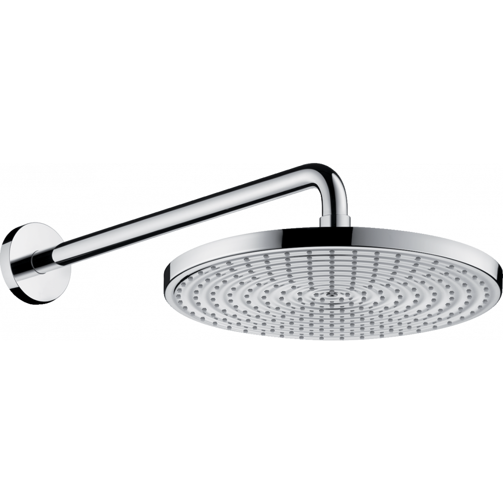 Raindance S 300 1jet верхний душ с настенным кронштейном, хром
