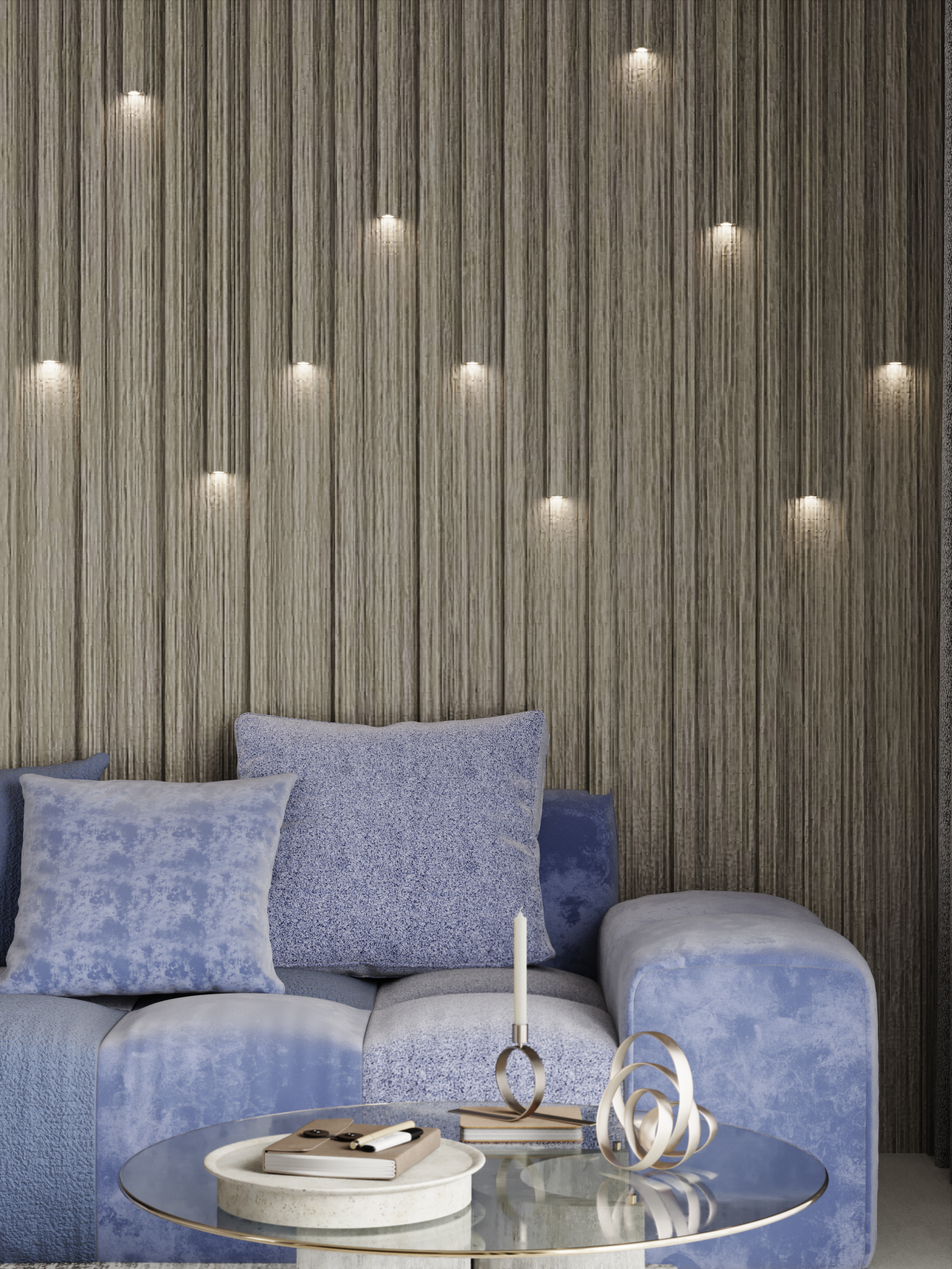 Stick borneo Beige/Рейка Борнео бежевый 2800*40*25 (1кор=24шт)