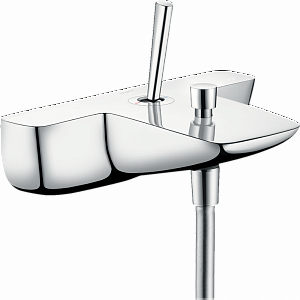 HANSGROHE PuraVida смеситель для ванны внешнего монтажа, хром