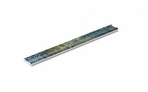 Керамогранит MAYOR Tropic Aguamarina Ref. MDCA I000 Внутренняя угловая планка 5,5*50 cm