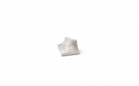 Керамогранит MAYOR Crosscut Cloud Внутренний торцевой угол Ref. MDCA AE00 6,5*6,5 cm