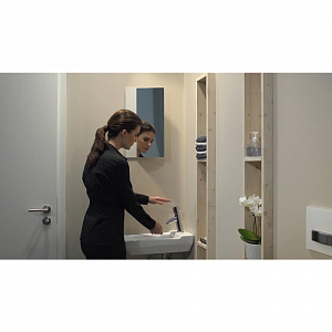 HANSGROHE Talis Select S 80 смеситель для раковины, хром — фото 2