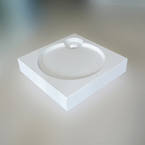 GUTEWETTER GW Delux 80х120х16 Q-White душевой поддон