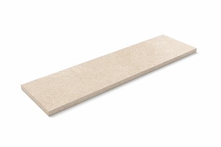 Керамогранит MAYOR Stromboli Cream Прямая ступень с торцевой заглушкой 32,6*120 cm
