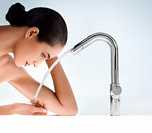 HANSGROHE Смеситель Talis для раковины, хром — фото 2