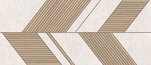 Керамогранит PORCELANITE DOS 3304 RECTIFICADO BLANCO RELIEV.ARROW/РЕКТИФИКАДО БЛАНКО РЕЛИВ АРОУ(7мм) 64*147,5 — фото 2