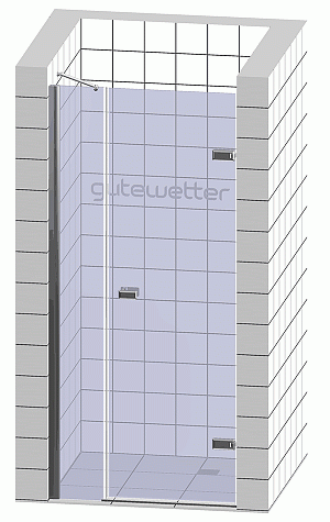 GUTEWETTER TREND DOOR GK-862BPTWO Дверь в нишу 90х200