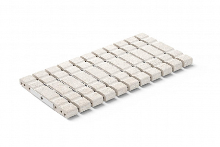 Керамогранит MAYOR Cements Snow Решетка RJ25 Flex 24,5*50*2,2 cm