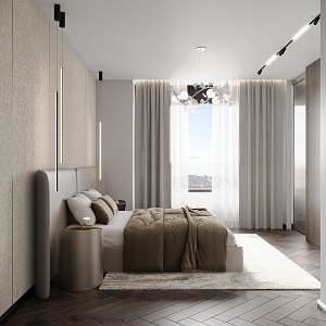 Панель из КМ Plane textile beige carbon matt/Ровный текстиль бежевый  1080*2800*8 (1шт.=3.024 кв.м.) connect — фото 2