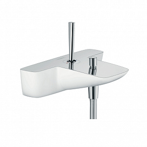 HANSGROHE PuraVida смеситель для ванны внешнего монтажа, белый / хром
