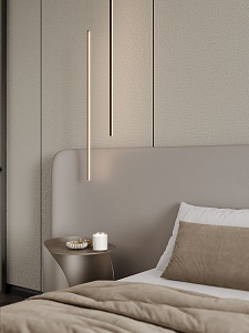 Панель из КМ Plane textile beige carbon matt/Ровный текстиль бежевый  1080*2800*8 (1шт.=3.024 кв.м.) connect — фото 3