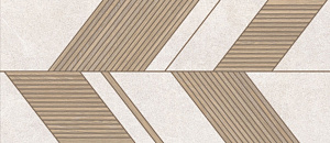 Керамогранит PORCELANITE DOS 3304 RECTIFICADO BLANCO RELIEV.ARROW/РЕКТИФИКАДО БЛАНКО РЕЛИВ АРОУ(7мм) 64*147,5 — фото 3