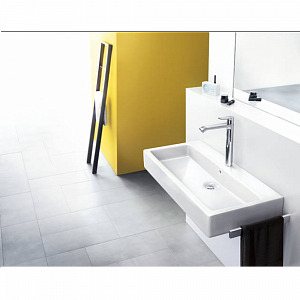 HANSGROHE Metris 260 смеситель для раковины со сливным гарнитуром, хром — фото 2