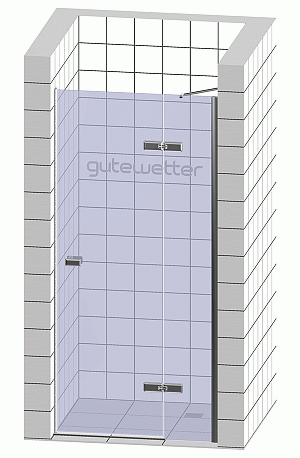 GUTEWETTER TREND DOOR GK-862APTWO Дверь в нишу 80х200