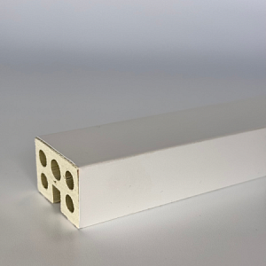 Stick classic soft white/Рейка Классика мягкий белый 2800*40*25 (1кор=24шт)