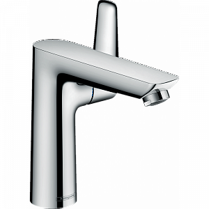 HANSGROHE Talis E 150 cмеситель для раковины со сливным гарнитуром, хром