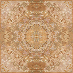 PORCELANITE DOS 6505 ROSETON NUEZ 63*63*(4PZ)