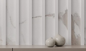Панель из КМ Calacatta Gold matt/Калакатта золотой матовый 1080*2800*5 (1шт.=3,024 кв.м.) A connect — фото 2
