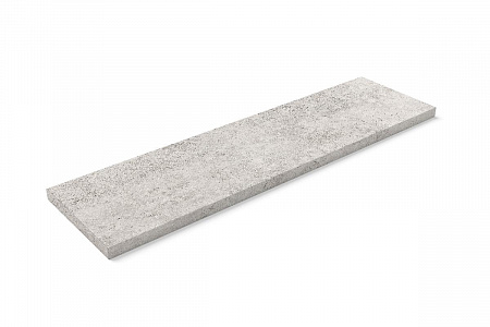 Керамогранит MAYOR Crosscut Cloud Прямая ступень с торцевой заглушкой 32,6*120 cm