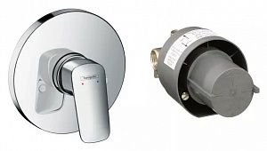 HANSGROHE SetLogis гигиенический душ, со смесителем, хром — фото 4
