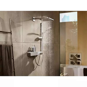 HANSGROHE ShowerTablet 600 термостат для душа  внешнего монтажа на 2 потребителя , белый/хром — фото 2