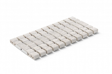 Керамогранит MAYOR Veincut Basalt Решетка RJ25 FLEX 25*50*2,2 cm
