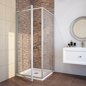 GUTEWETTER PRACTIC Square GK-401 Душевое ограждение 100x100x190 — фото 2