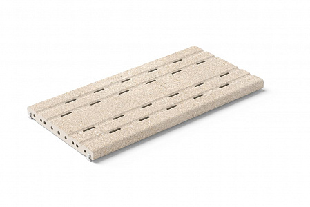 Керамогранит MAYOR Stromboli Cream Решетка RJ25 24,5*50*2,2 cm