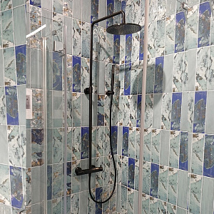 Душевая система Paini Cox/Паини Кокс 250 мм, с термостатом — фото 3