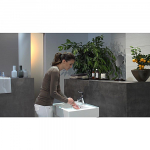 HANSGROHE Talis S 80 смеситель для раковины, хром — фото 3