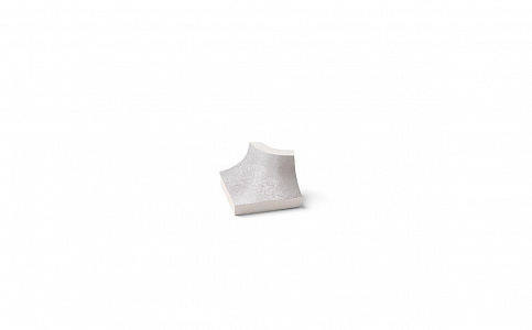 Керамогранит MAYOR Mizu Shiro Ref. MDCA AE00 Внешний торцевой угол 6,5*6,5 cm