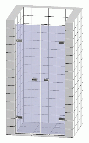 GUTEWETTER TREND DOOR GK-862 Дверь в нишу 100x200