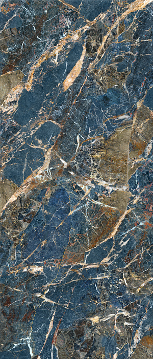 Керамогранит APE GRUPO ICARO BLUE MARBLE POL RECT/ИКАРО БЛУ МАРБЛ ПОЛ РЕКТ 120*280